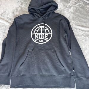 Mens Nike SB Black & White Sz Small Fleece Hoodie RN56323 CA05553